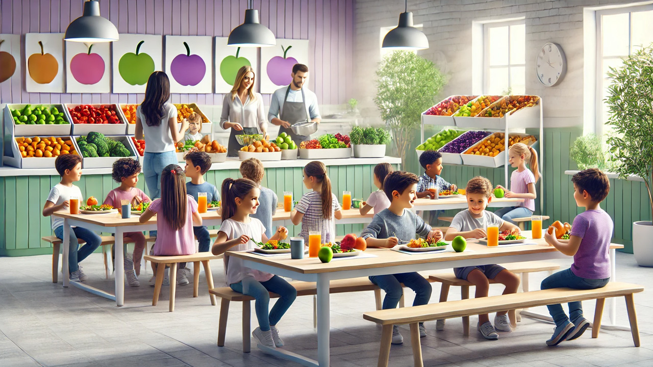 Alimentação escolar: promovendo hábitos saudáveis desde cedo